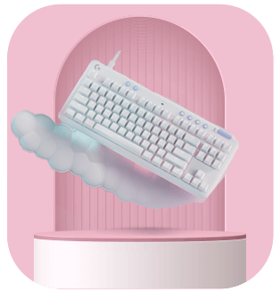 G713 美型炫光機械式鍵盤